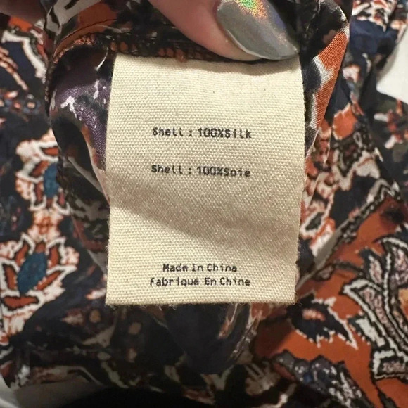 L’AGENCE Rosalina Pleated Silk High Low Maxi Dress Size 4 - Picture 6 of 8